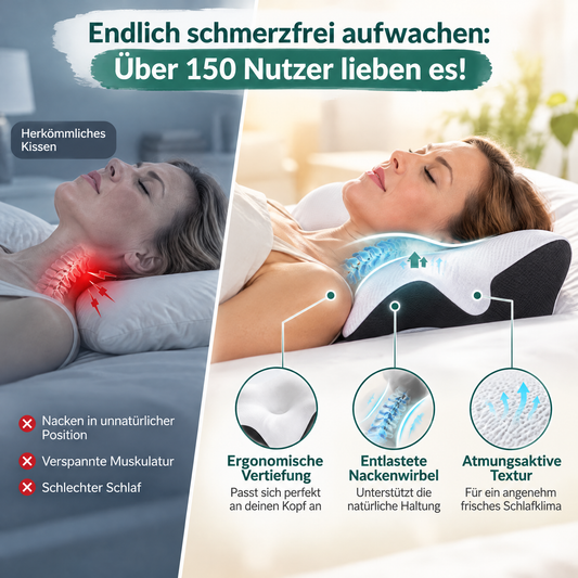 Nuvia – Endlich ohne Nackenschmerzen aufwachen und erholt in den Tag starten.