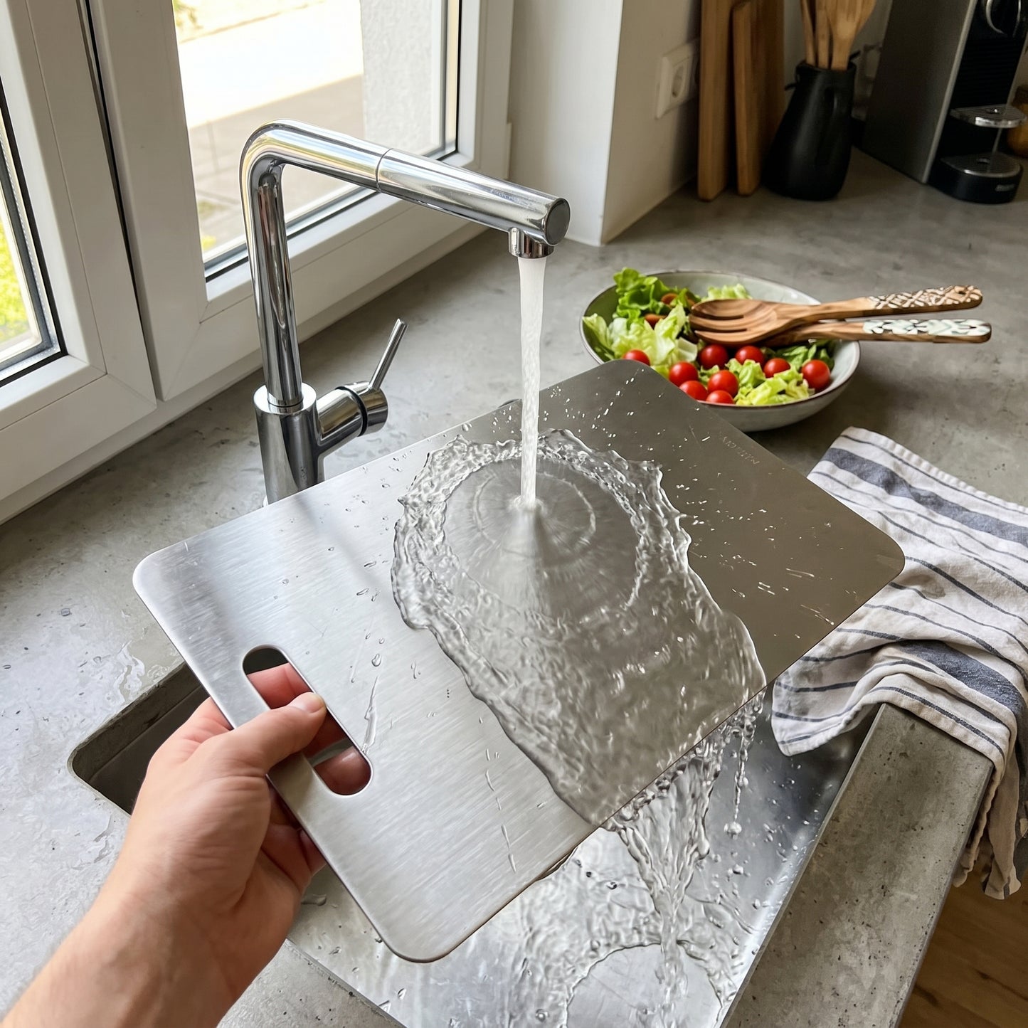 CleanCut - Nie wieder Keime, Gerüche oder Plastikfasern – für eine hygienische Küche.